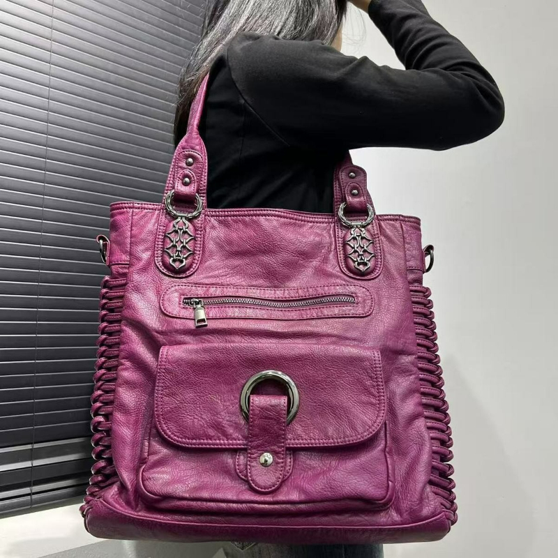 Luxury Bags Tote - Bolso de Motociclista para Chicas, Lujoso